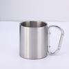 ZISIZ Insulated Stainless Steel Carabiner Mug