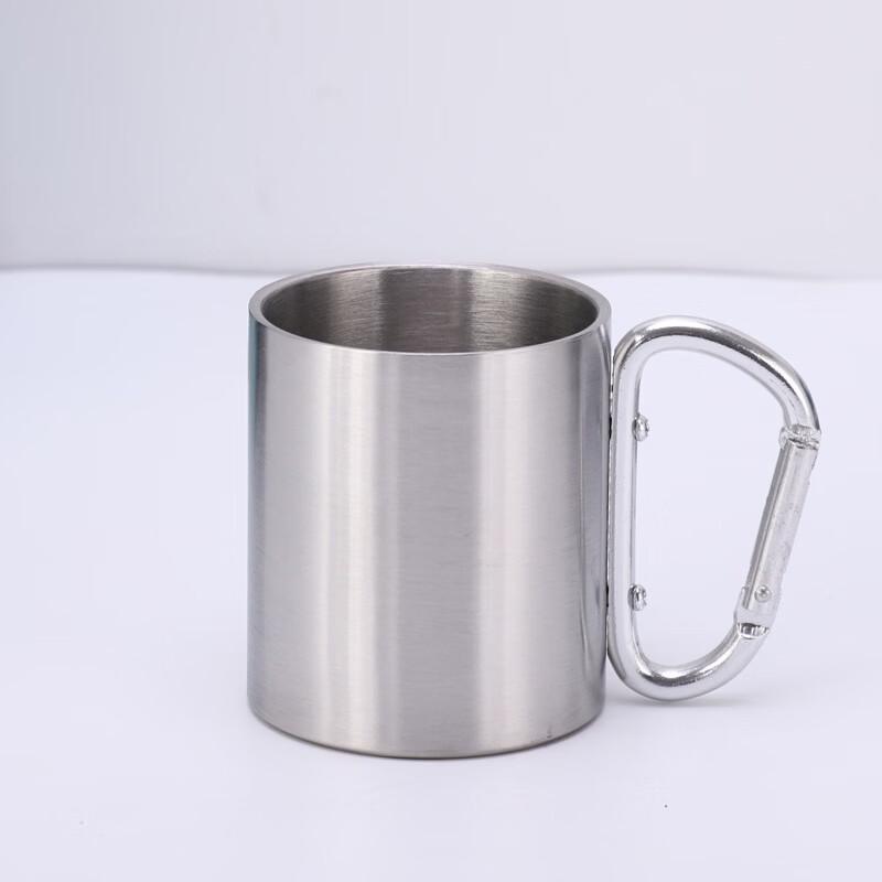 ZISIZ Insulated Stainless Steel Carabiner Mug