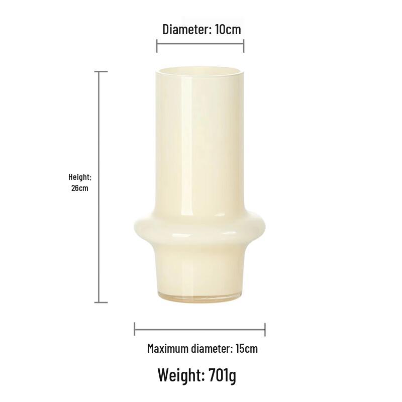 Beidouyang Glass Flower Vase