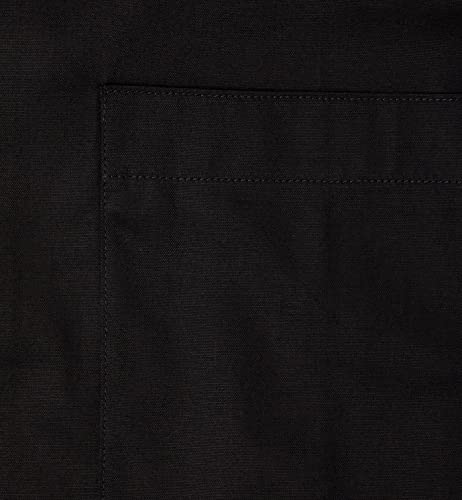 Dean & Deluca Full Apron, Black, with Pockets, Cotton, 81 X 70cm, for Men and Women