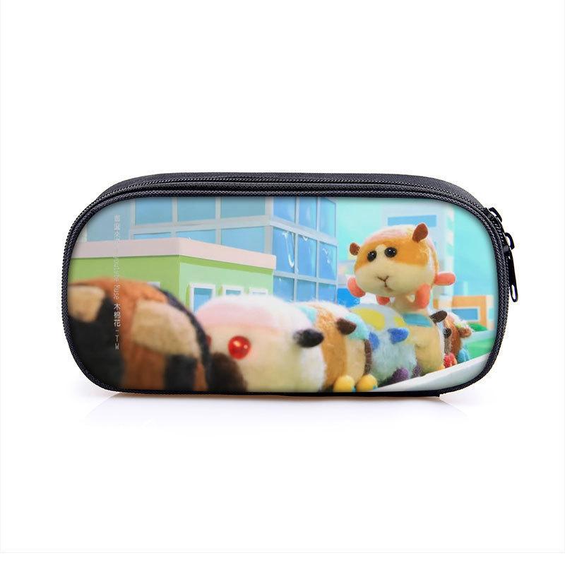 Pui Pui Kids Pencil Case With Nylon Material For School And Travel