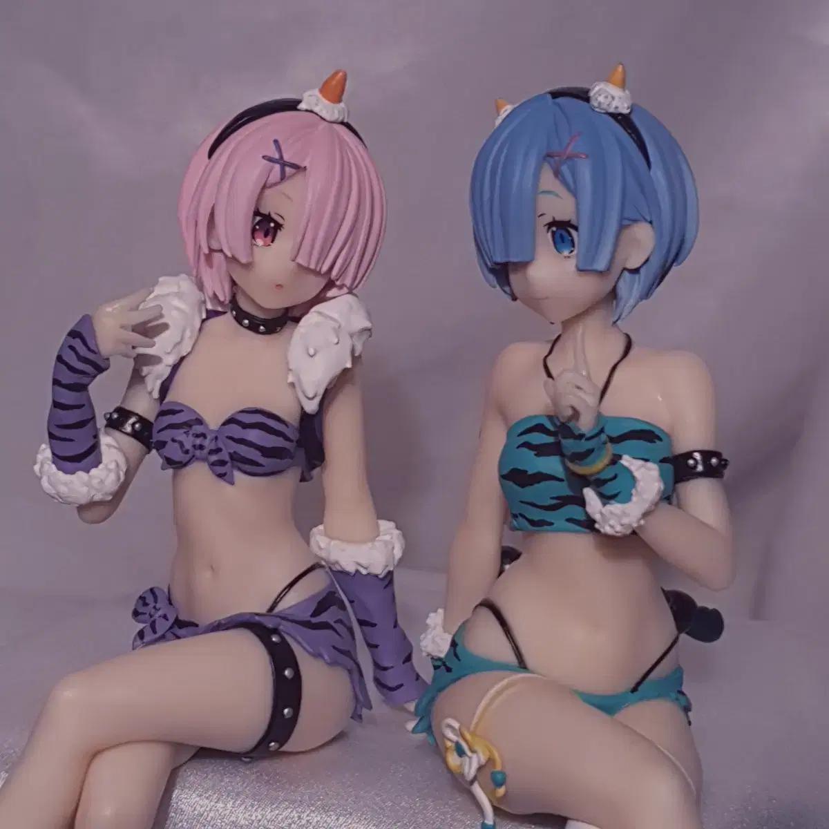

Rizero Remram Demon Classic Beautiful Girl Figure Noodle Stopper Batch