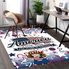 1pc Freedom Celebrations Across America Carpet Rug for Bedroom Living Room Decor Sofa Home Game Area Rug Non-slip Floor Mat. D72201100