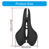 Nonslip Breathable Bike Saddles Seats Pad Replacement Soft Bike Seats Cushions Silicone Bicycles Saddles Easy to Install