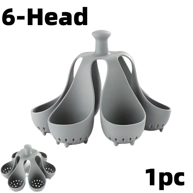 1/2PC Silicone Egg Boiler Rack 4/6 Hole Egg Cooker High-Temperature Resistant Eggs Boiler Family Breakfast Kitchen Tools