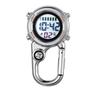 Lancardo Carabiner Waterproof Pocket Watch with Digital Analog Keychain for Men and Outdoor Use Watch, Display, Display, Clip, Women,