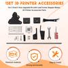 ABNRR For Ender 3 Dual Z Axis Upgrade Kit with Lead Screw Stepper Motor,3D Printer Accessories Parts for Creality Ender 3