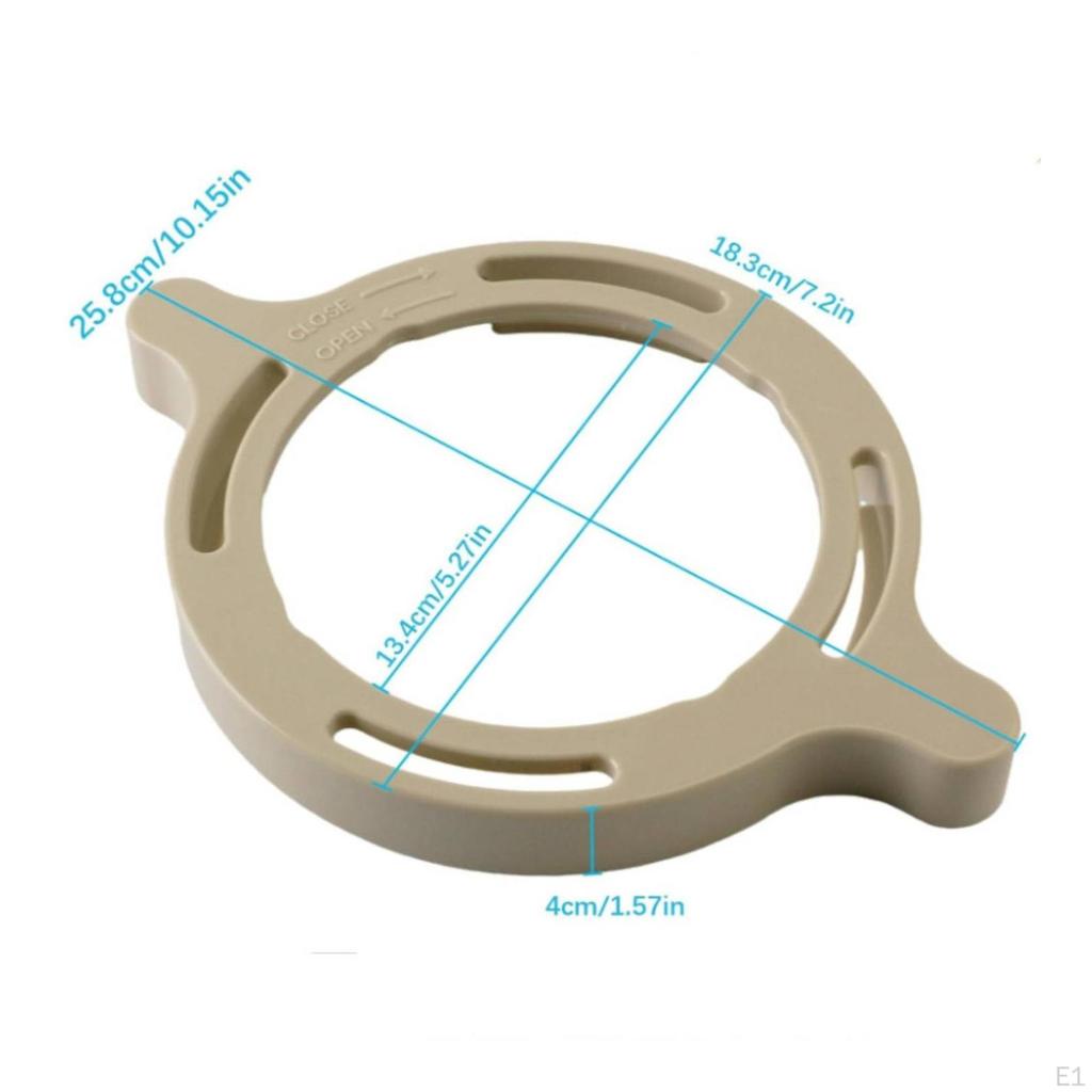 Cam and Ramp Clamp Pool Pump Locking Band