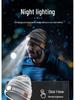 Washable Bluetooth LED Music Earphone Knitted Hat