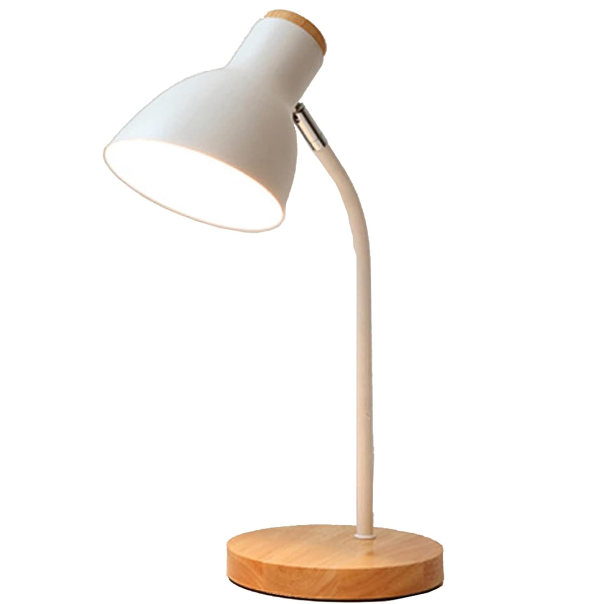 

Настільна лампа Makilight, Світлодіодна лампа на підставці, 9 Вт, LED, З пультом дистанційного керування, 3 режими колірної температури, Регульований кут, Таймер вимкнення, Сучасна настільна лампа, Північний дизайн,