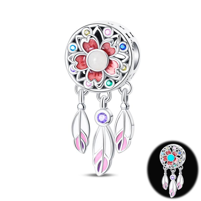 Forest Glow Elf Deer Charm Bead Component Astronaut UFO Bead Components Designed For Authentic Original 3mm Copper Metal Bracelet High Quality Fine