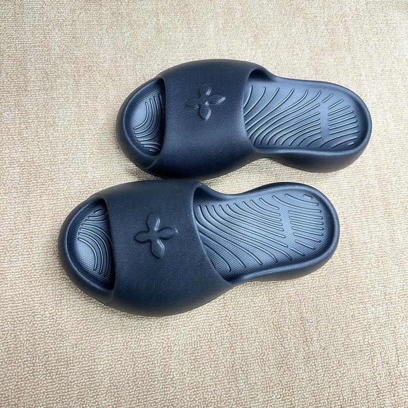 

Cross flower platform slippers women s summer wear beach high-heeled EVA one-word sandals 35/36 чорний