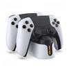 For PlayStation 5 Double Charging Dock for PS5 Handle with Dual-color Charging Indicator Light & Charing Cable