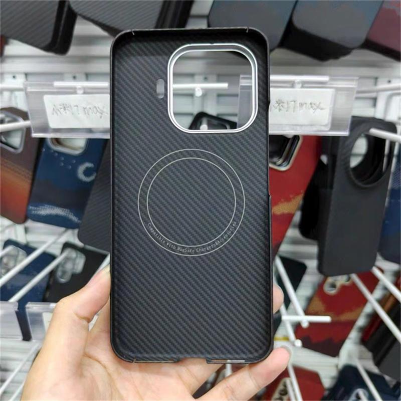 For Xiaomi 17T Case For MagSafe Magnetic Aramid Carbon Fiber Cover For Mi 17 T 5G Thin Carbon Metal Lens Frame Shell