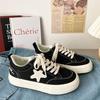 Casual Canvas White Black Star Women's Sports Shoes Women Sneakers Running Fashion Shoes