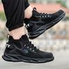 New High Quality Work Safety Shoes Sneakers Ultra-light Soft Bottom Men Breathable Anti-smashing Steel Toe Work Boots For Mens
