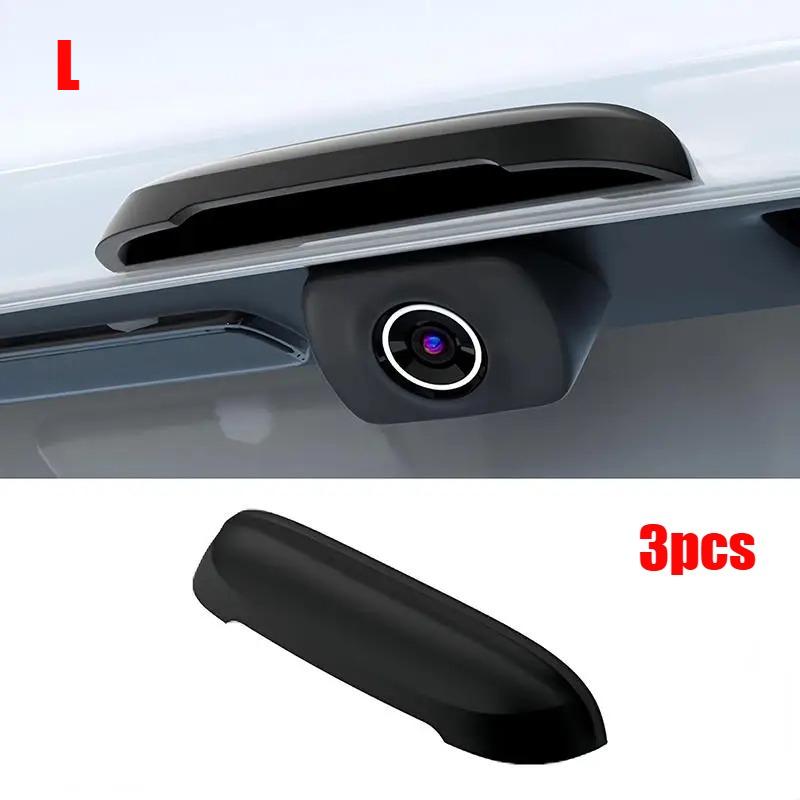 Car Rear Camera Rain Cover 3Pc ABS Rain Proof Waterproof Shield Reversing Camera Cover Reverse Shade Exterior Accessory Hot Sale