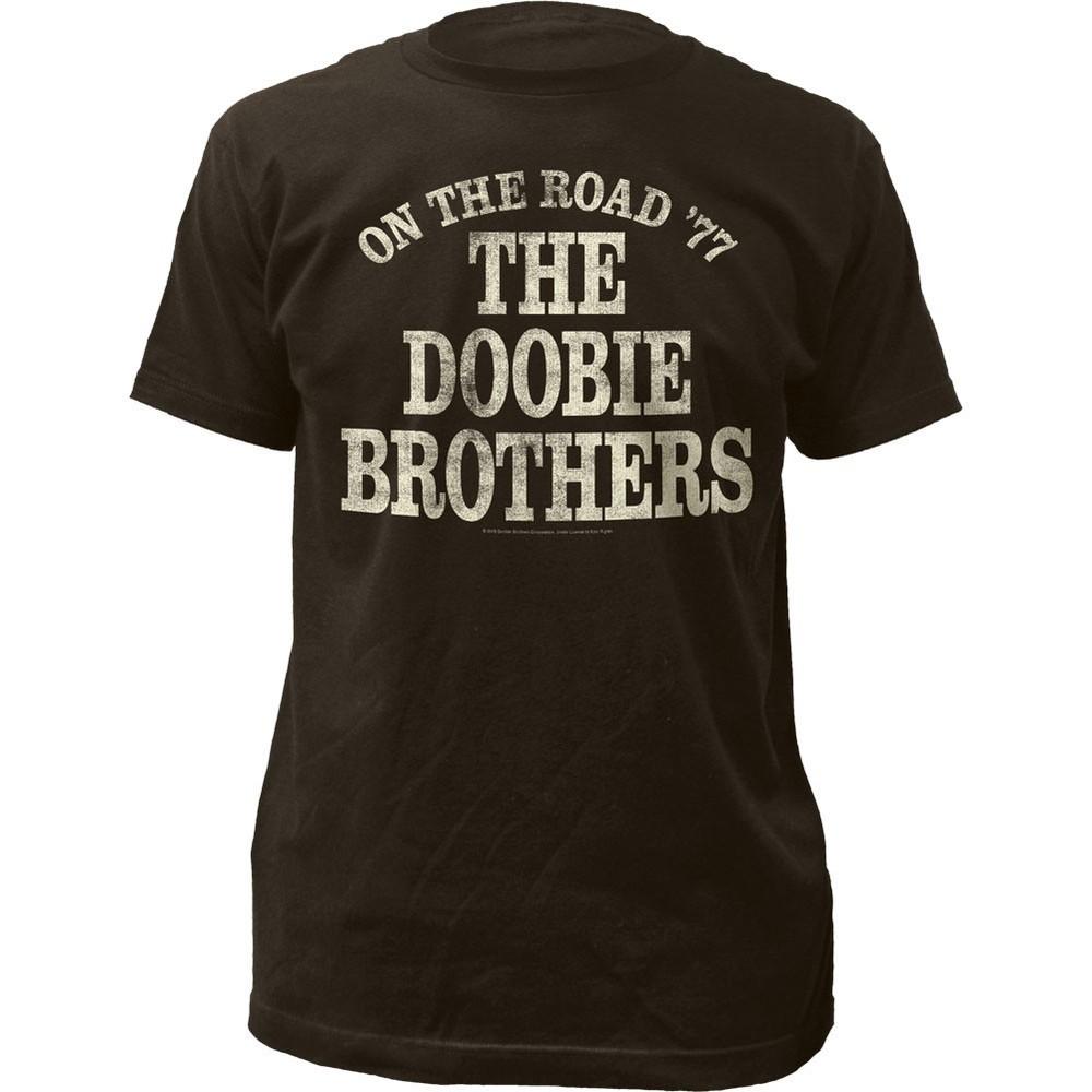 

The Doobie Brothers On The Road 77 Mens T Shirt Music Classic Band Tee New Black Unisex T-Shirt XXL