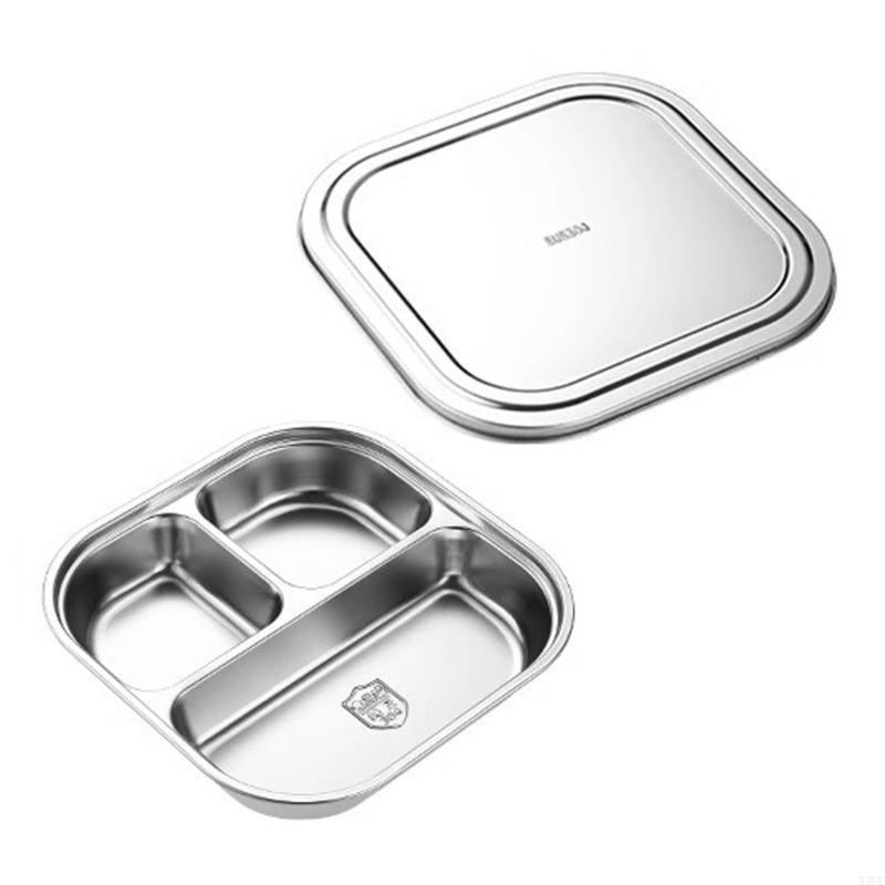 Funktionales Edelstahl-Mehrfachschalen-Set für Cafeterien, Erholungsheime X3UC