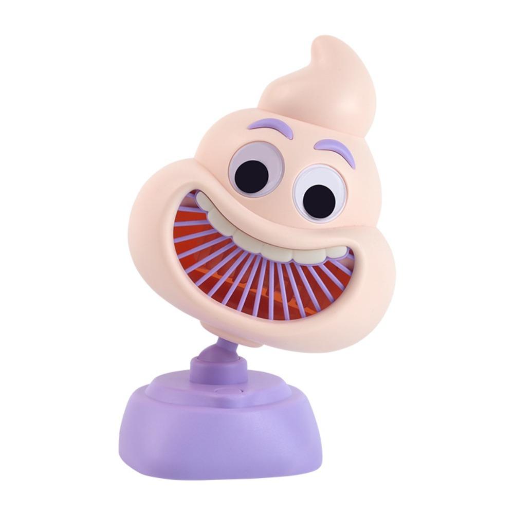 Adjustable Desktop Small Fan 3 Speed Mini Electric Fan Portable Handheld Fan  Travel Accessory розовый