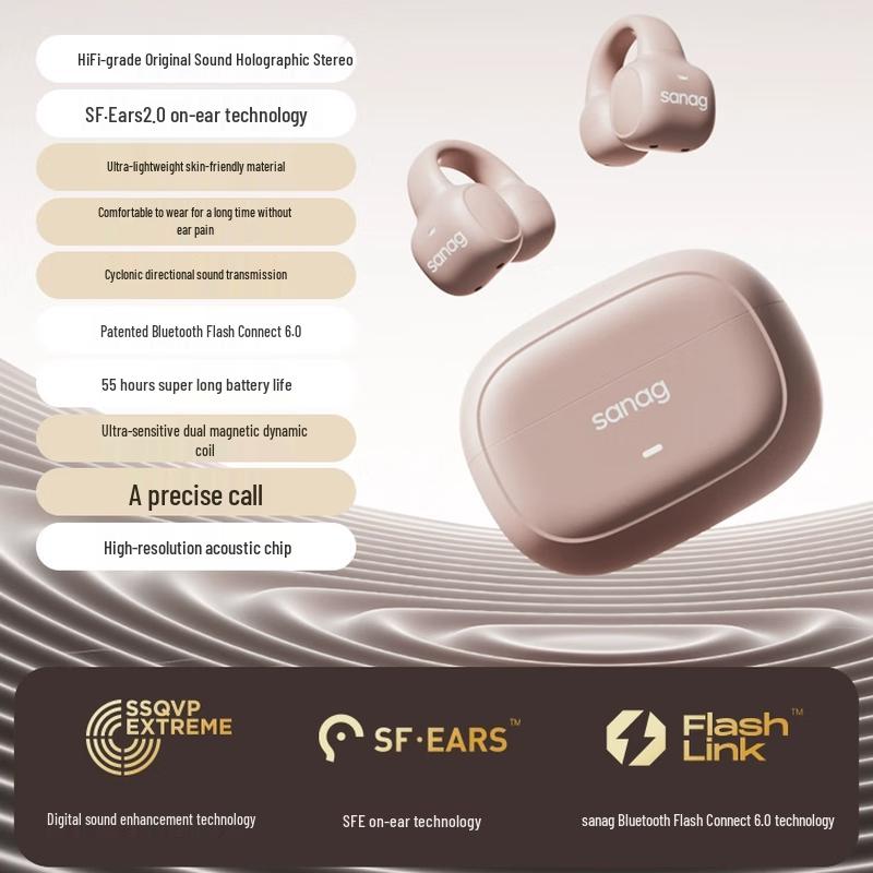 

SANAG S3S Berlin Sound Bone Conduction Bluetooth Headset