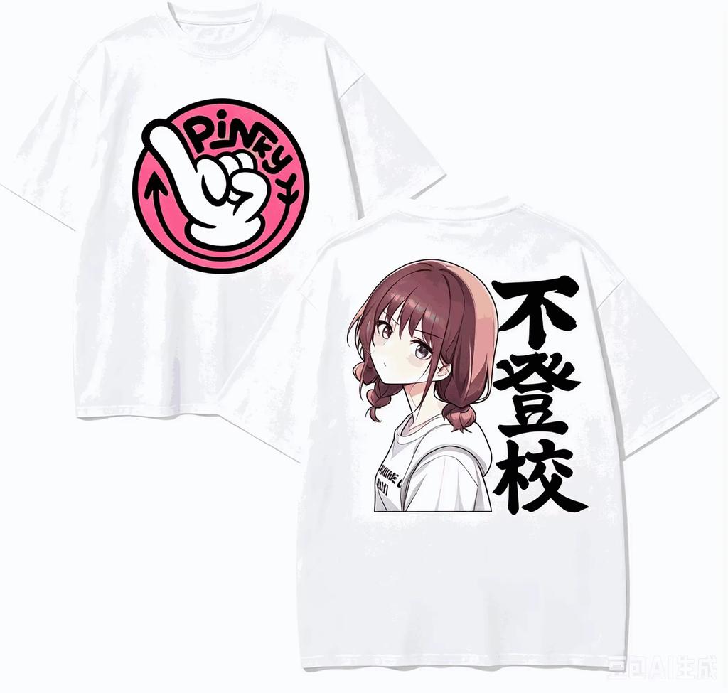 New Classic Comfortable Breathable Loose Harajuku Streetwear Unisex T-shirt for Girls Band Cry T-shirt