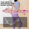 Low Noise Fitness Circle Soft Spring Weighted Fitness Hoop Spring Tube Yoga Circle  Waist Training