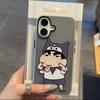 Spring and summer multi-color cute small new application Apple 11Promax mobile phone case IP11 large hole 2-in-1 jelly case