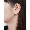 Baguette Cubic One-Touch Earrings C24Eb323