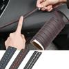 Pu Leather Braid Universal Car Mouldings Trim Decorative Line Strip For Door Dashboard Sticker Car Interior DIY Strips New Style