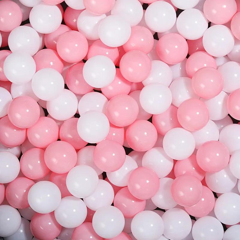50pcs Colorful Love Star Plastic Ocean Ball Pits Eco-Friendly Funny Baby Kid Swim Pit Play Toy Water Pool Ocean Wave Balls Gifts