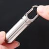 Stainless Steel Granule Storage Box Travel Pill Case Capsules Organizer Medicine Pill Box