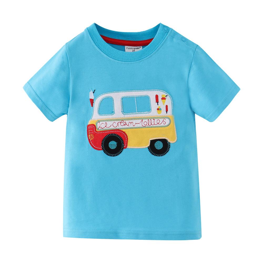 New short-sleeved children s T-shirts children s T-shirt tops 100