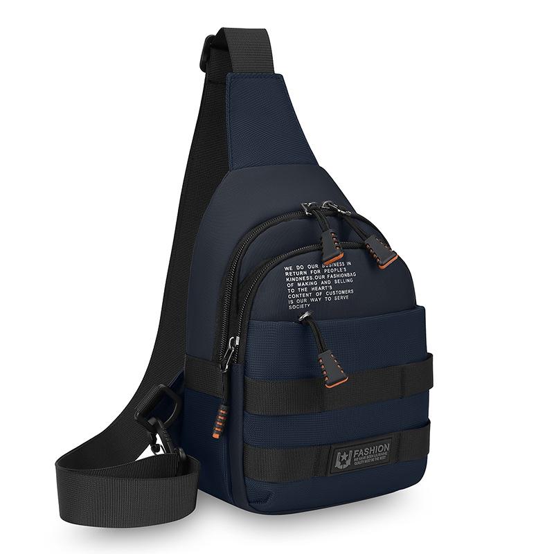 Men's Outdoor Crossbody Bag Lightweight Shoulder Bag Business Commuter Chest Bag