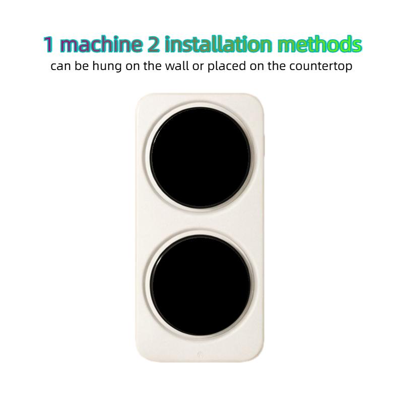 Jednokomorová/Dvoukomorová pračka, Domácí Malá Pračka na spodní prádlo, ponožky, Integrovaný typ pro praní a sušení, Nástěnná, Stolní