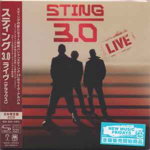 CD STING  3.0 Live DeluxeLimited Edition UICY805934 AM 2025 Japan Rock