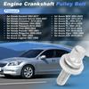 90017-RJA-003 Engine Crankshaft Pulley Bolt for Honda Accord Civic Pilot Pulley Bolt and Washer for Acura Legend Vigor ZDX TSX RDX TLX RLX MDX RL TL