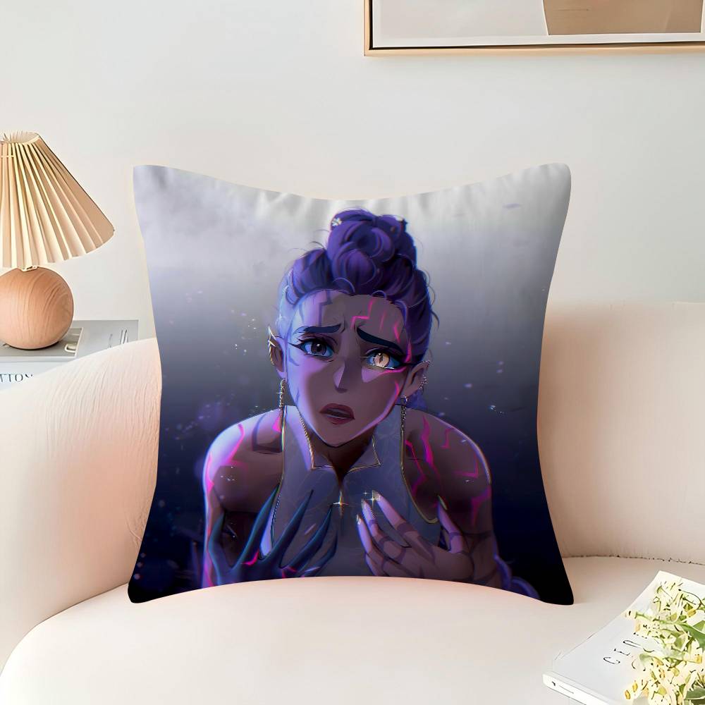 

Demon Hunters Rumi Pillowcase Bedroom Sofa Decorative Cushion Cover With Zipper Soft Cushion Cover 16x16Inch