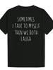 Mens Punk Rock Skull  100 Cotton Short Sleeve Edgy Casual Graphic Tee