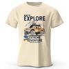Vintage Rally Crest Printed Unisex Men Women T Shirt Tees Tops 100% Cotton Weatherproof Patina Graphic Adventurer Gear