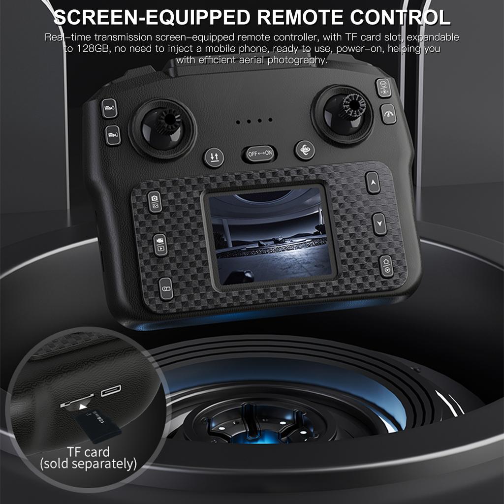 Mini Quadcopter for Kids with 8K HD Camera Foldable Remote Control Toys Gifts for Boys Girls with Brushless Motor,