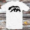 Montagne In Avventura dell'Orso Wanderlust Maglietta B565
