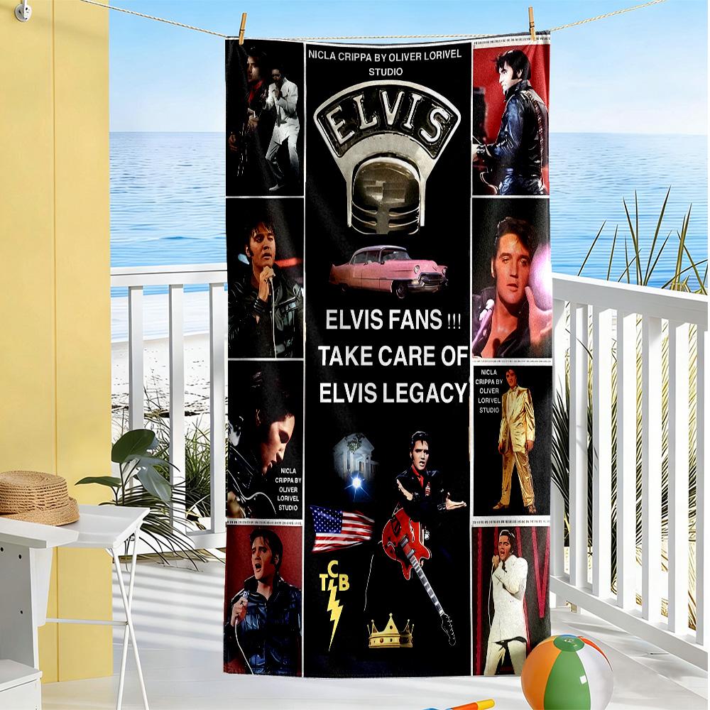 Elvis Beach towel for beach travel Comfortable Couple beach towel, family beach towel set Bath Accessory