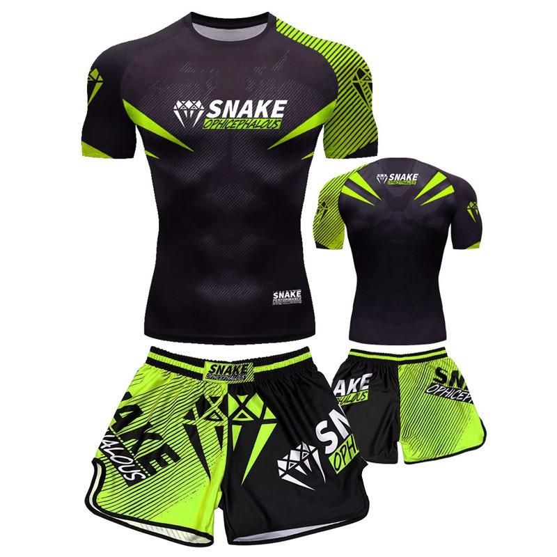Men Quick Dry Breathable Cycling Jersey Set Short Sleeve Training Suit Gym Workout Riding