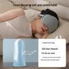 Blackout Sleep Eye Mask with Integrated Earplugs