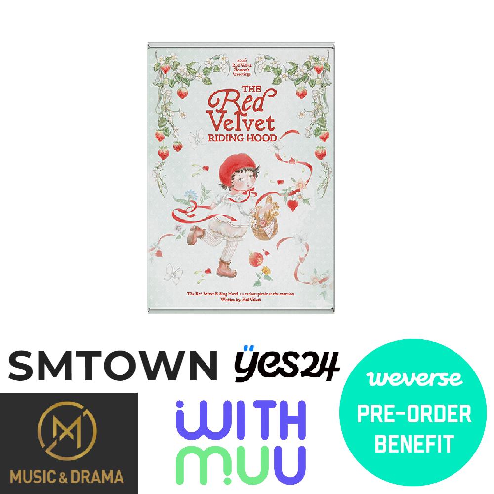 Pre-order Red Velvet 2026 Season's Greetings & POB