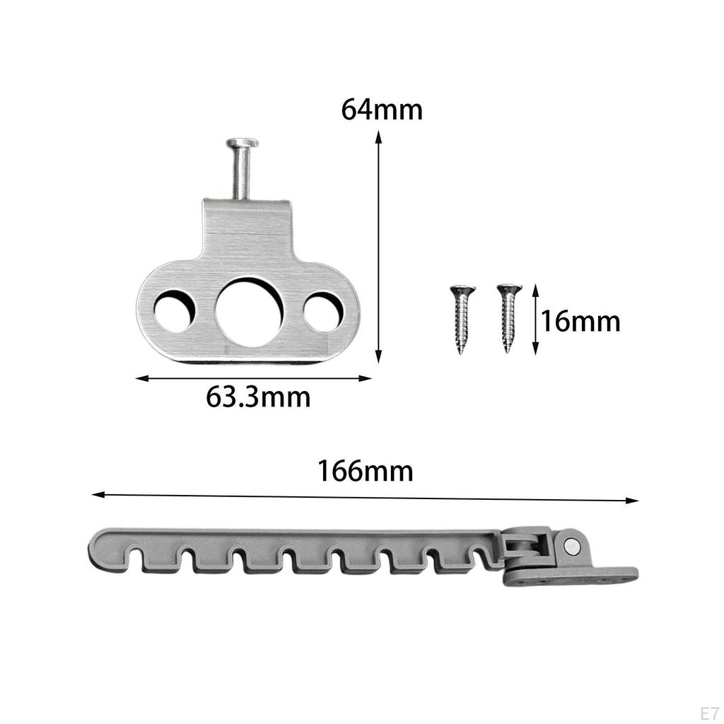 Casement Stay Locks Latch Metal Window Stopper Security Lock Sash Limiter Sliding