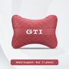 OBTLU1 Car Seat Head Support Cushion Lumbar Pillow Accessories Tire Valve For VW GTI Golf Polo Passat Tiguan T-ROC Jetta Arteon ID.3 CC