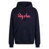 Cotton Hoodie - Large Logo Dark Navy