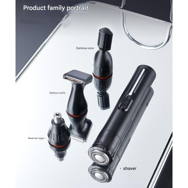 High Speed Cordless Nose Hair Clippers Men Personal Care Tool Rechargeable Eyebrow & Nose Hair Trimmer Enduring